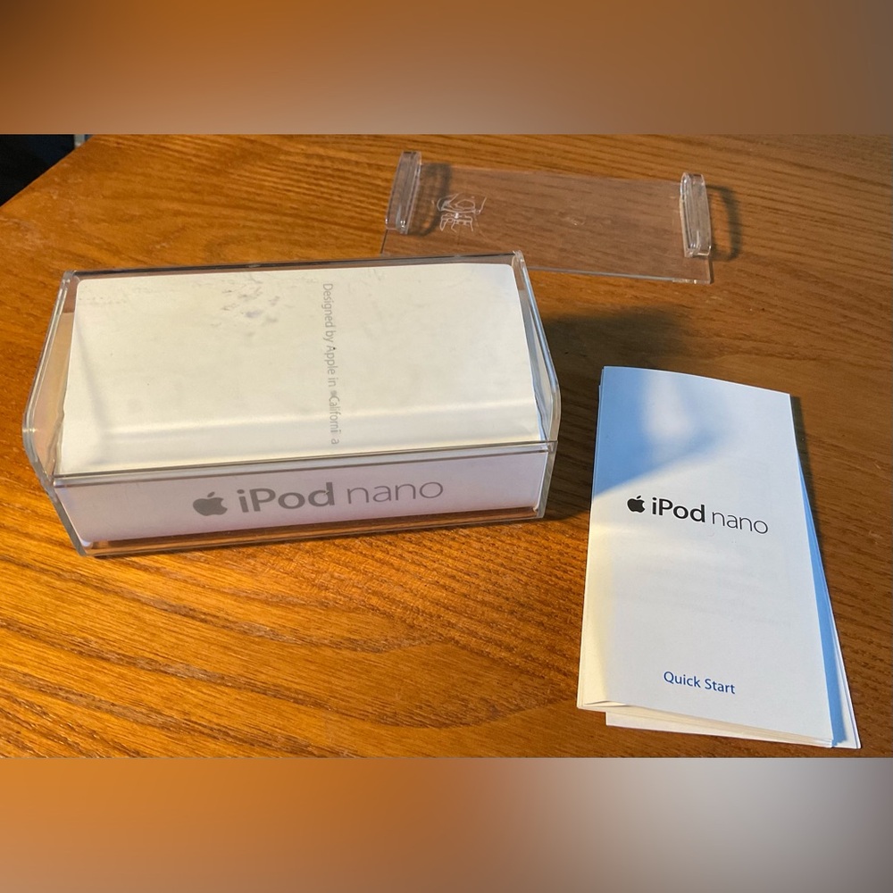 iPod Nano 8gb W/ Stickers CASE ONLY